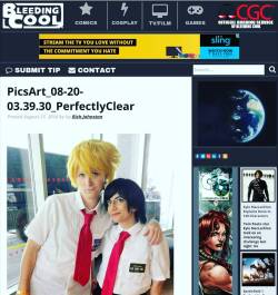 Gwyn and my #Doukyuusei cosplay at #flamecon was featured on