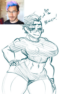 this is one of the old sketches i did. along with the egoraptor