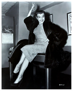 Nejla Ates Vintage publicity photo from 1954 used to promote