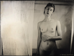 b7lab:  18x24â€³ Tintype - Kyotocat & Jordan 2016