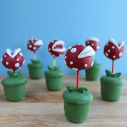 pxlbyte:  Piranha Plant Pops Written by George Naylor These delicious