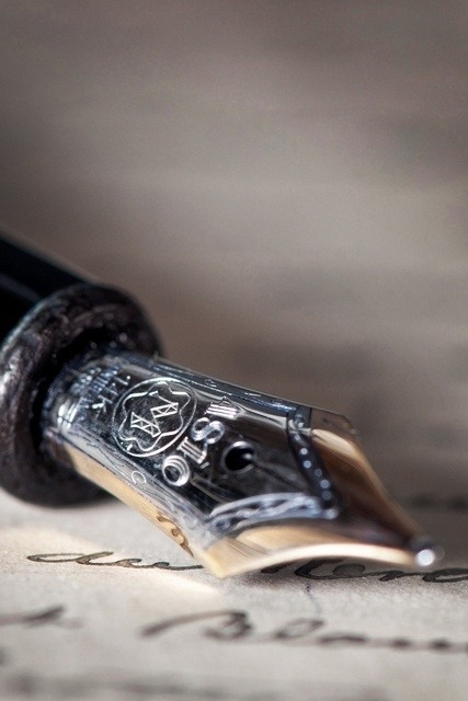 mermia:  Fountain Pen | via Tumblr op We Heart It  MeisterstÃ¼ck