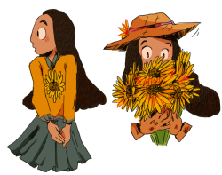 copperbrain:  connie reminds me of a sunflower 