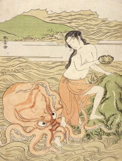 satyrsandnymphs:  Katsukawa Shunshō, 1773-74