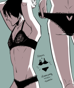  Himuro + Underwear (Actually, that underwear for male. 【X】)