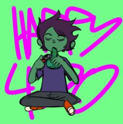 I wanted to do something for 420 This is the best I got so far