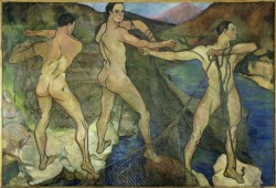  Suzanne Valadon, “Le Lancement du Filet”, 1914