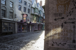 bryantsupreme:  The Wizarding World of Harry Potter- Diagon Alley