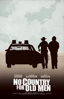 fuckyeahmovieposters:  No Country for Old Men by Chris Marlow