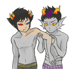 q-dormir:  I and Moji are talking about an au that is like Eridan