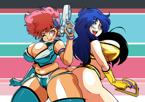 hecchidechu:  Dirty Pair