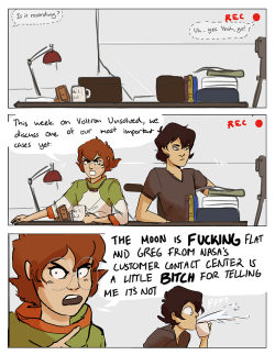 iloe:  for the anon who requested keith and pidge hanging out: