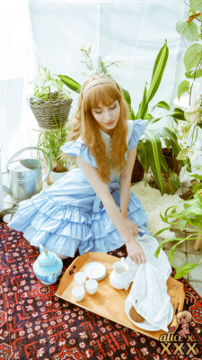 alicexblog:  ~Teatime with Alice~ Full NSFW set contains 55 imagesPatreon