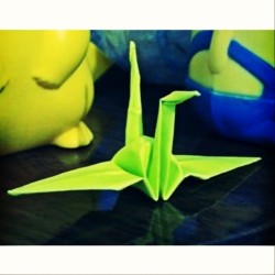 sonho-de-meninos:  Minha arte, única coisa que sei fazer. #origami