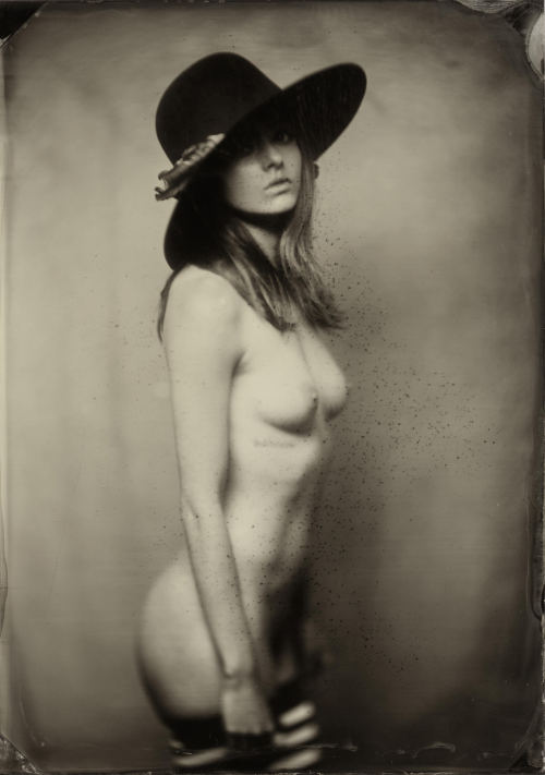 edrossphotography:  Ed Ross, 5x7 tintype of ohthumbelina