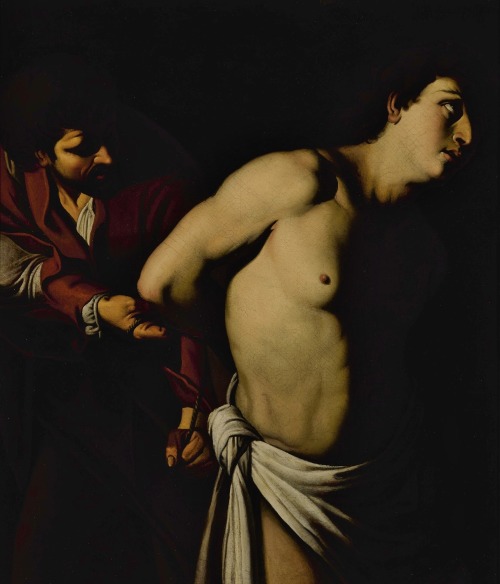 hadrian6:A Male Saint Bound for Martyrdom. 17th.century. Master