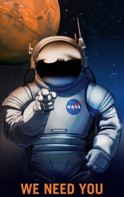 antikythera-astronomy:  Astronauts wanted  (Image credit: NASA/KSC)