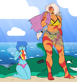 This took me too long <”D  #JaspisBombOct 3rd:Beach/sea