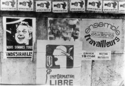 grupaok:  Posters during May ‘68 uprisings, Paris