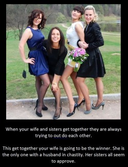tangodeltawilli:  When your wife and sisters get together they
