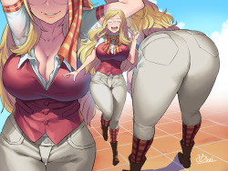 obui-oving:  my best MHA butt girl