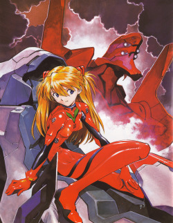 retrovideogame:  Neon Genesis Evangelion Official Artwork 