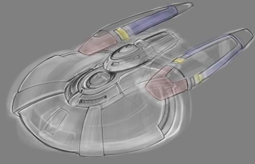 masterokiakai:  More StarfleetI’m still trying to work out a Starship design i like. Lots of inspiration from Eaves and Denning. So far my favorite (canonical) has been the Nova class, but i’ve got a list of design concept Y/NsI’ve expanded my concept