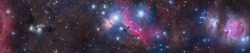 zirconias:  just—space:  Orion, Horsehead, Flame & M78