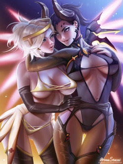 aromasensei: Devil x Angel NSFW versions will be avaible on