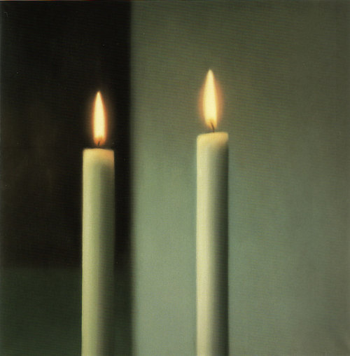 gerhard-richter-art:Candles, Gerhard Richter