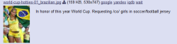 liefeldianabomination:An Eye On The World Cup.