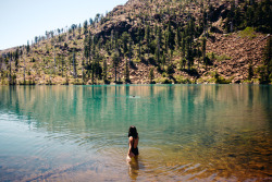 jonahreenders: hiked through the mountains to a hidden oasis