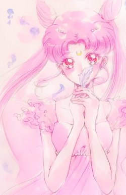 somniumlunae:   Sailor Chibi Moon // by あんじ   