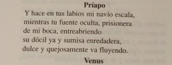   La descripción más lírica del sexo oral se la debemos, sin