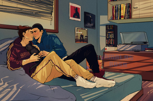 amalasdraws: Cozy Afternoon  I was blessed to be commissioned