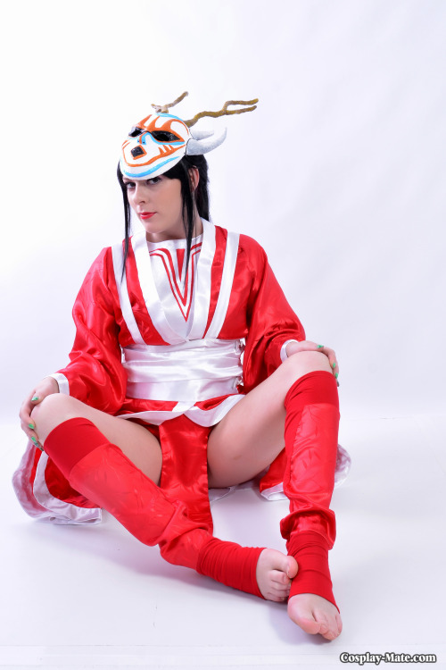 New set up on cosplay-mate.comÂ Akali Blood Moon skin from league of legend :)