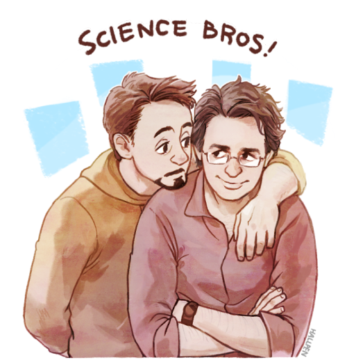  by *Hallpen  Always reblog Science!Bros