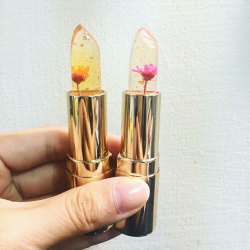 sixpenceee:  Lipstick with actual flowers inside? Yes, please!