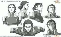 benditlikekorra:  Character sheets for Kuvira in The Legend of