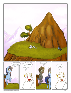 sapphire-and-greyzeek:  Chapter II . Page 1  …oh dear