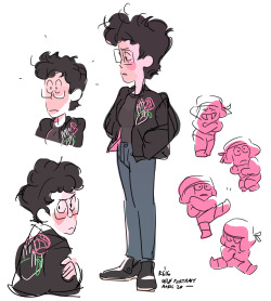 rebeccasugar:  Wednesday night doodles   she ended up really