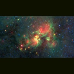 Yellow Balls in W33 #nasa #apod #w33 #spitzer #milkyway #galaxy