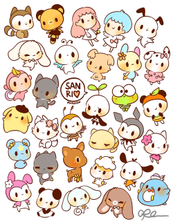 birduyen:  sanrio stickers!! available in my shop :)