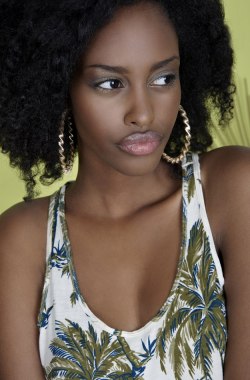 crystal-black-babes:  Kanani Abdillahi - African Black Models
