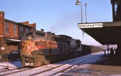 route22ny:  Westbound coal train, Binghamton, New York.  Photo