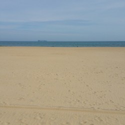 markonwall1:  North end of the beach away from the people. #vabeach