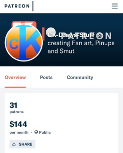 ck-blogs-stuff:As you guys might  notice, Ive received  40-something patrons down to 31 patrons with 60-something dollars and according to my patreon manager, at least some of my supporters are deemed to be fraud. All I gotta say is that if you’re gonna