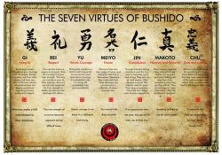 severelyfuturisticharmony:  The seven virtues of bushidoThe best
