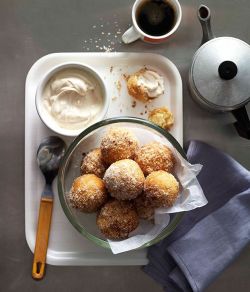 foodiebliss:  Espresso Zeppole With Marsala MascarponeSource: