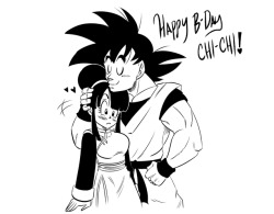   urbanowa said to funsexydragonball: Happy birthday Chichi!!